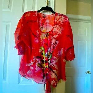 Beautiful spring/summer top size L